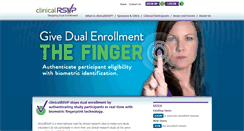 Desktop Screenshot of clinicalrsvp.com